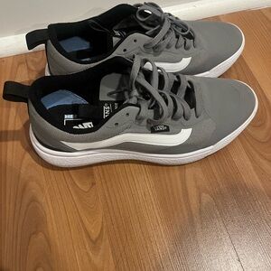 Vans Gray and White Men's Sneakers
